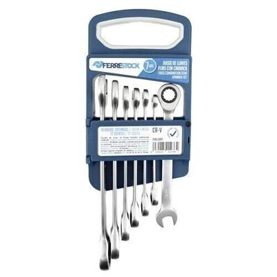 Set of 7 ratcheting spanners