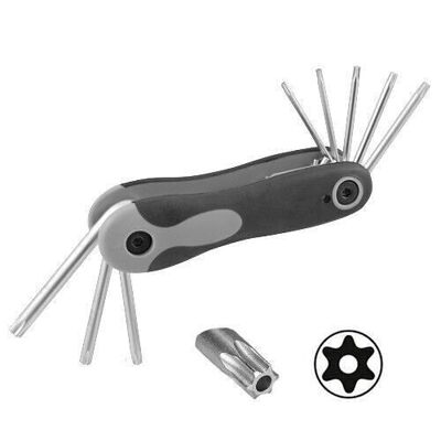 TORX-TASCHENMESSER-SCHLÜSSELSATZ 8-TLG. FSK