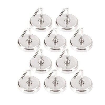 Pack of 10 extra strong magnetic hooks