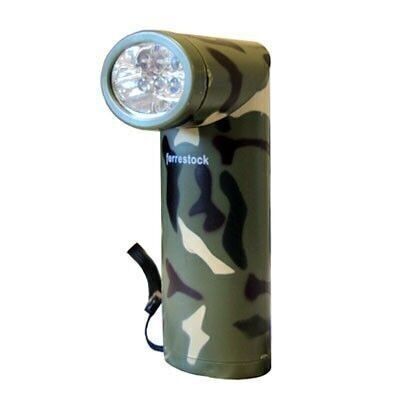 FLASHLIGHT 6 LED ROTATING HEAD. CAMOUFLAGE