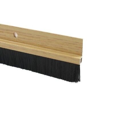 OAK-2 ALUMINUM WEATHERSTRIP W/FLECO 1M FSK