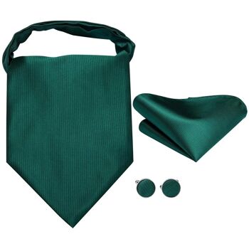 Ensemble cravate Ascot / Vert 4