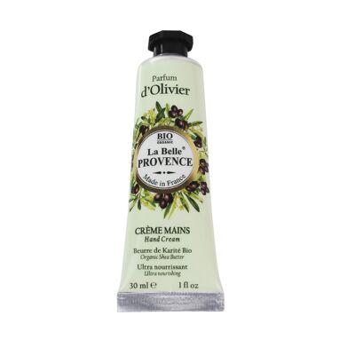 Hand Cream Olive 30ml in tube, travel size