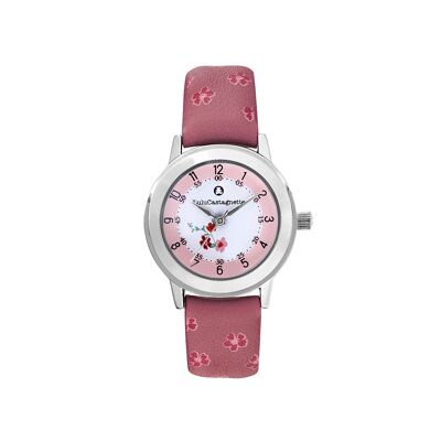 38957 - Lulu Castagnette analogue girl's watch - Leather strap - Lulu & Me