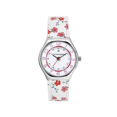 38961 - Lulu Castagnette analog girl watch - Leather strap - Mini Star Urban Farmer