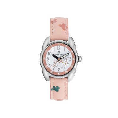 38964 - Montre fille analogique Lulu Castagnette - Bracelet cuir - Petite Lulu Land & Sea