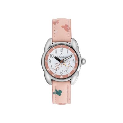 38964 - Lulu Castagnette analogue girl's watch - Leather strap - Petite Lulu Land & Sea
