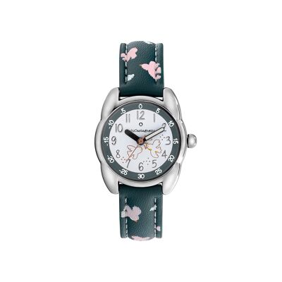 38965 - Lulu Castagnette analogue girl's watch - Leather strap - Petite Lulu Land & Sea