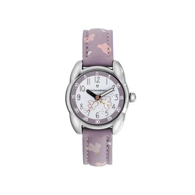 38966 - Lulu Castagnette analogue girl's watch - Leather strap - Petite Lulu Land & Sea