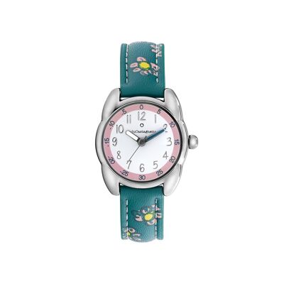 38968 - Lulu Castagnette analogue girl's watch - Leather strap - Petite Lulu Urban Farmer