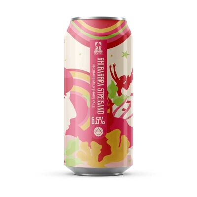 Rhubarb Milkshake Pale, Rhubarbra Streisand