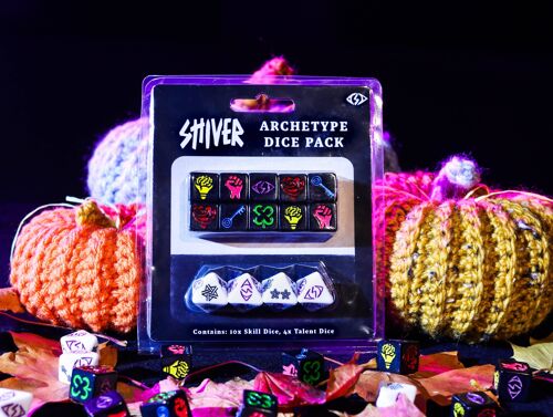 SHIVER RPG Game Dice Pack - Scary Halloween Essential