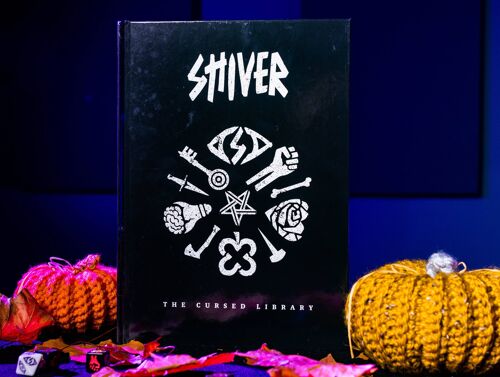 The Cursed Library - SHIVER Game Book - Halloween Essential