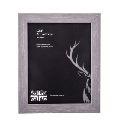 MADRID RANGE GREY RUSTIC A5 PICTURE FRAME