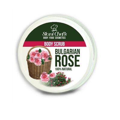 Scrub corpo alla rosa bulgara, 250 ml