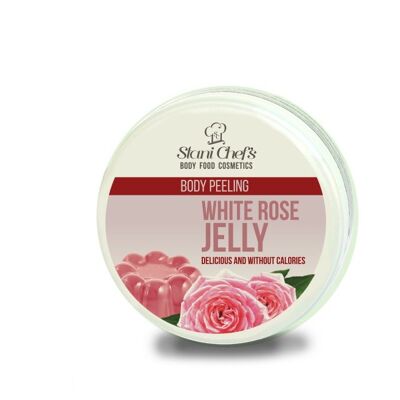 White Rose Jelly Body Peeling, 250 ml