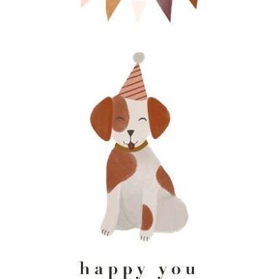 A6 Happy You card