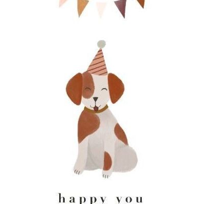 A6 Happy You card