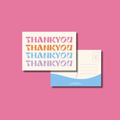 Thank you card