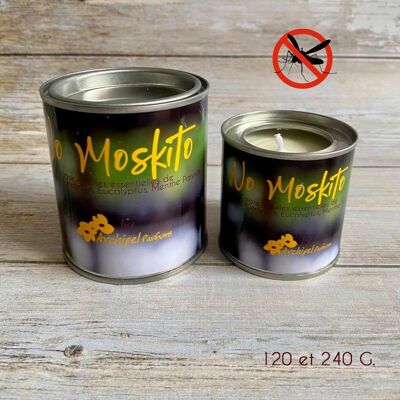 Mosquito repellent essential oils candle