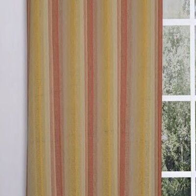 IZMIR Sheer Curtain - Eyelet Panel - Red - 140 x 260 cm - 100% pes
