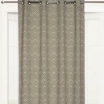 NOMADE curtain - Natural - Eyelet panel - 100% pes - 140 x 260 cm