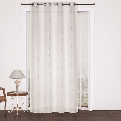 ADA Voile Curtain - Mink - Eyelet Panel - 100% pes - 140 x 260 cm