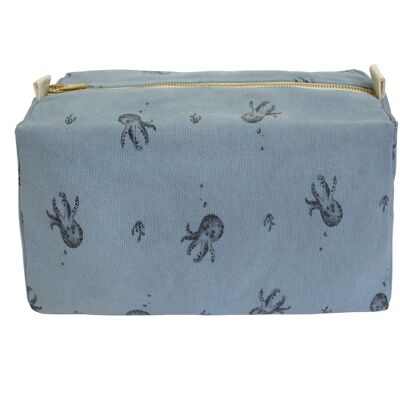 TROUSSE DE TOILETTE VIC POULPE BLEU