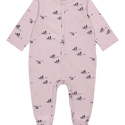 PYJAMA PIED AMALIA OIE LILAS 6M