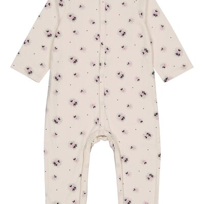 PYJAMA SANS PIED PIA POMME LILAS 18M