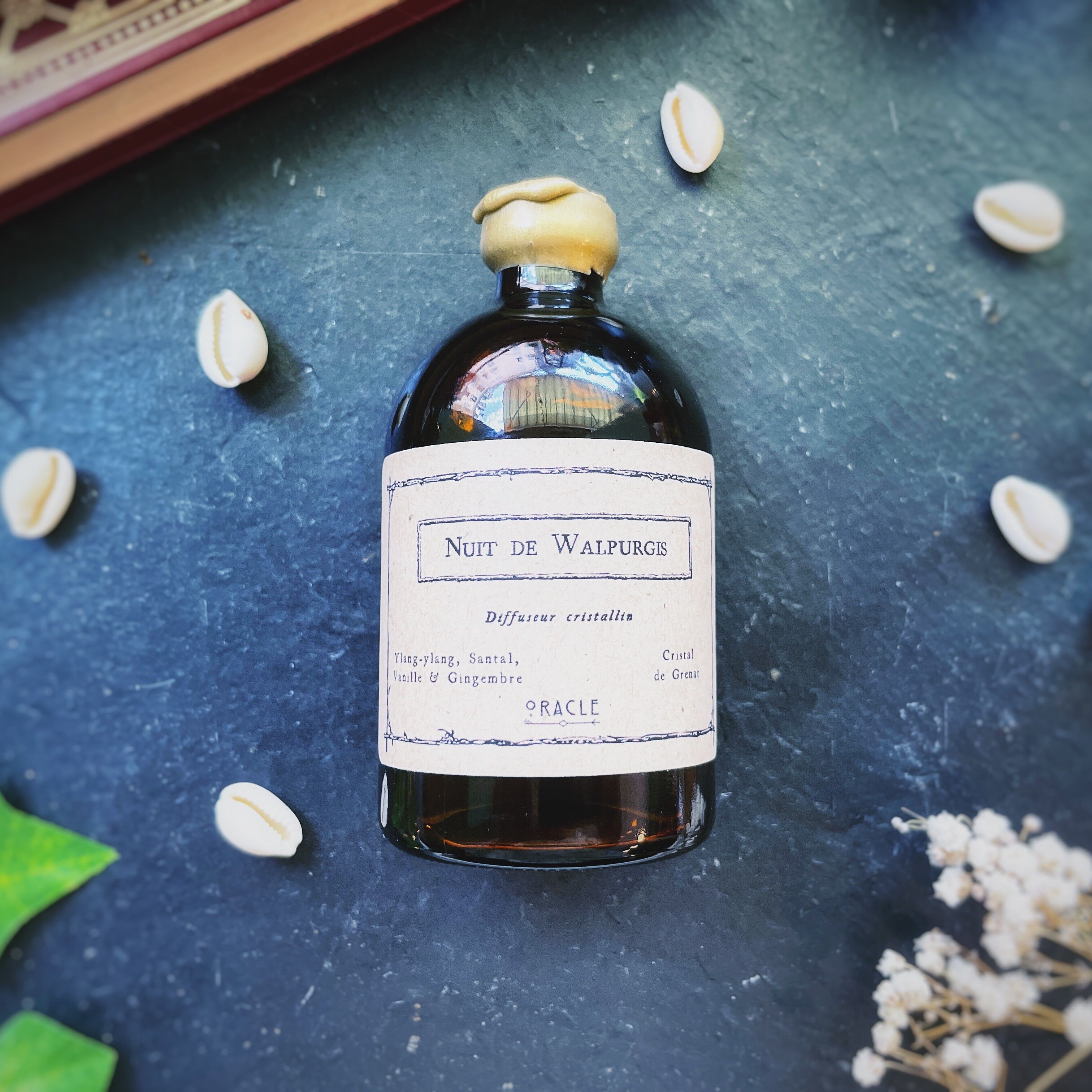 Crystalline diffuser "Walpurgis Night" - Ylang-ylang, Sandalwood, Ginger & Vanilla, Garnet