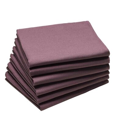 Napkins CAMBRAI AUBERGINE