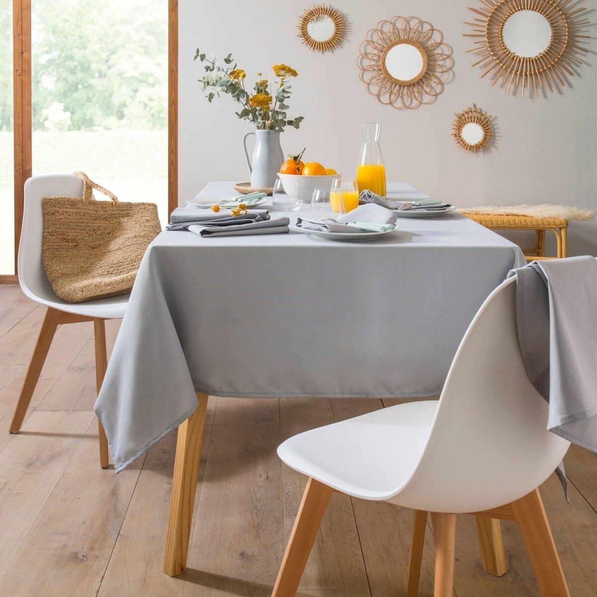 Tischdecke - Cambrai 180 x 180 cm, Baumwolle