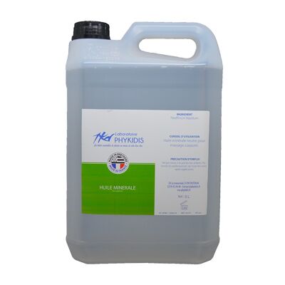 producción de 100 x 5l de aceite mineral