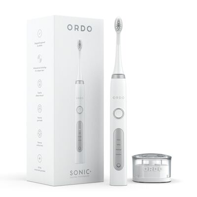 Ordo Sonic+ Toothbrush - White/Silver
