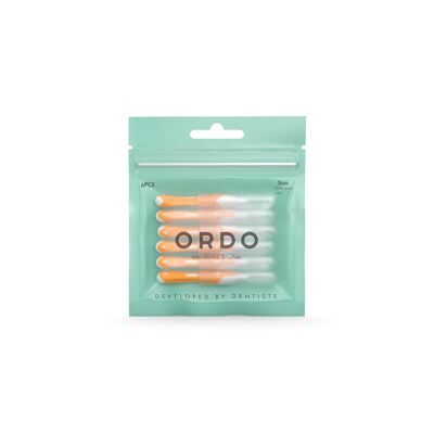 Ordo Interdental Brushes - Orange - 0.45mm