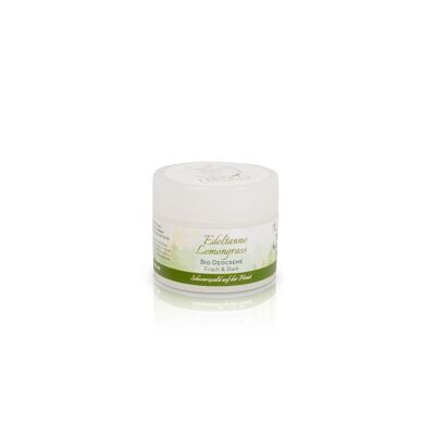 Noble fir lemongrass deodorant cream