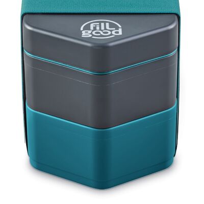 Große „Bento“-Lunchbox – Blau – Fillgood – Hergestellt in Frankreich