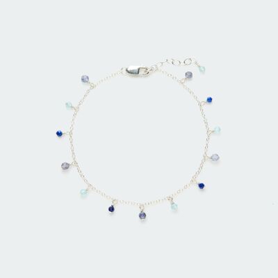 Full Ocean palette bracelet silver