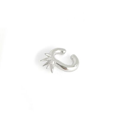 Anthozoa Ear Cuff - Sterling Silver