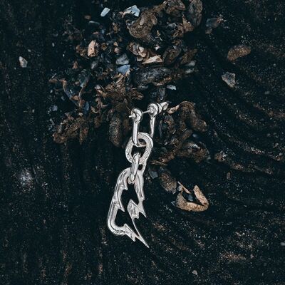 Disrupted Chain Earring