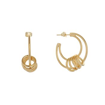 Boucles d'oreilles créoles Spira 1