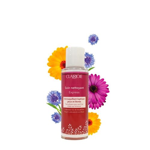 Démaquillant express biphasé yeux et lèvres 100ml