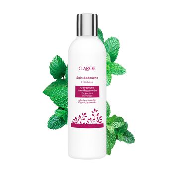 Gel douche menthe poivrée 250ml 1