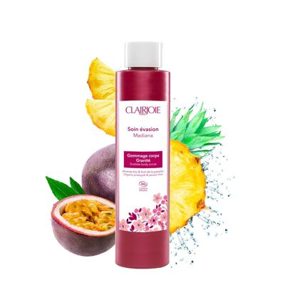 Organic pineapple-passion fruit granite scrub 200g