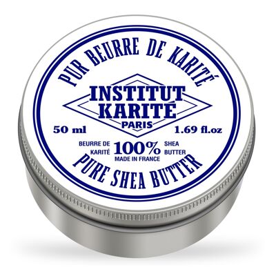 100% puro burro di karitè 50 ml senza profumo
