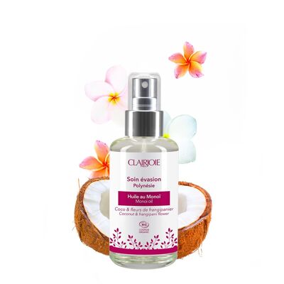 Huile visage et corps au Monoï de Tahiti 100ml