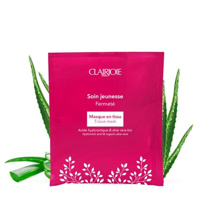 Firming sheet mask with hyaluronic acid