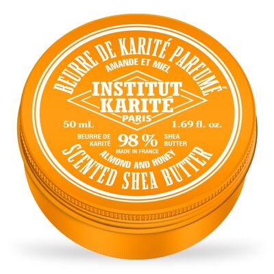 98% Burro di Karitè Profumato 50 ml - Mandorle e Miele