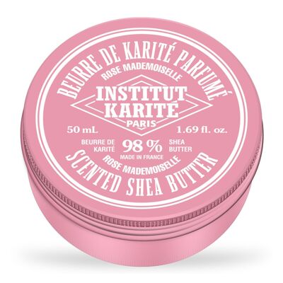 98% duftende Sheabutter 50 ml - Rose Mademoiselle